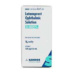 Latanoprost Ophthalmic  Generic (brand may vary)
